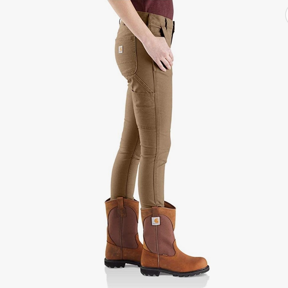 Carhartt Women's Skinny Pants in Brown